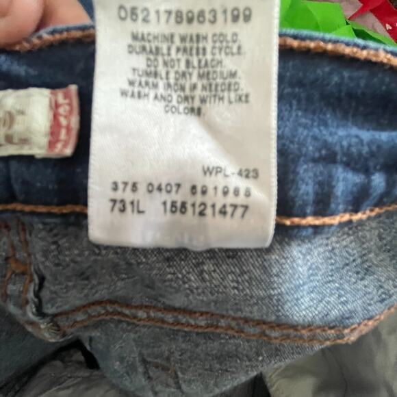 Levis 512 Jeans Womens 8m Perfectly Slimming - Picture 7 of 16